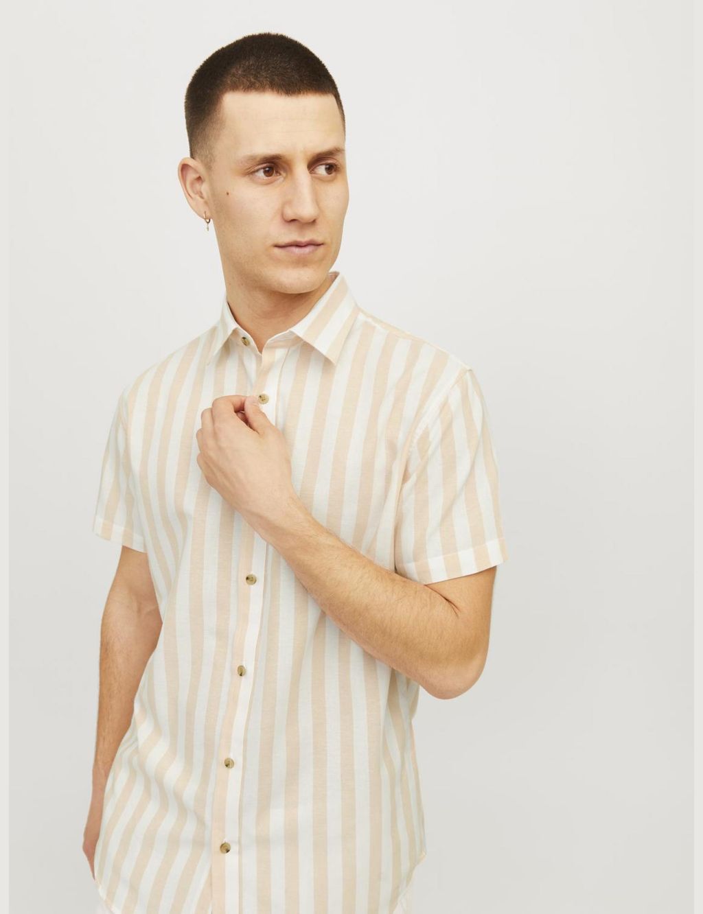 Pure Cotton Striped Oxford Shirt 8 of 8