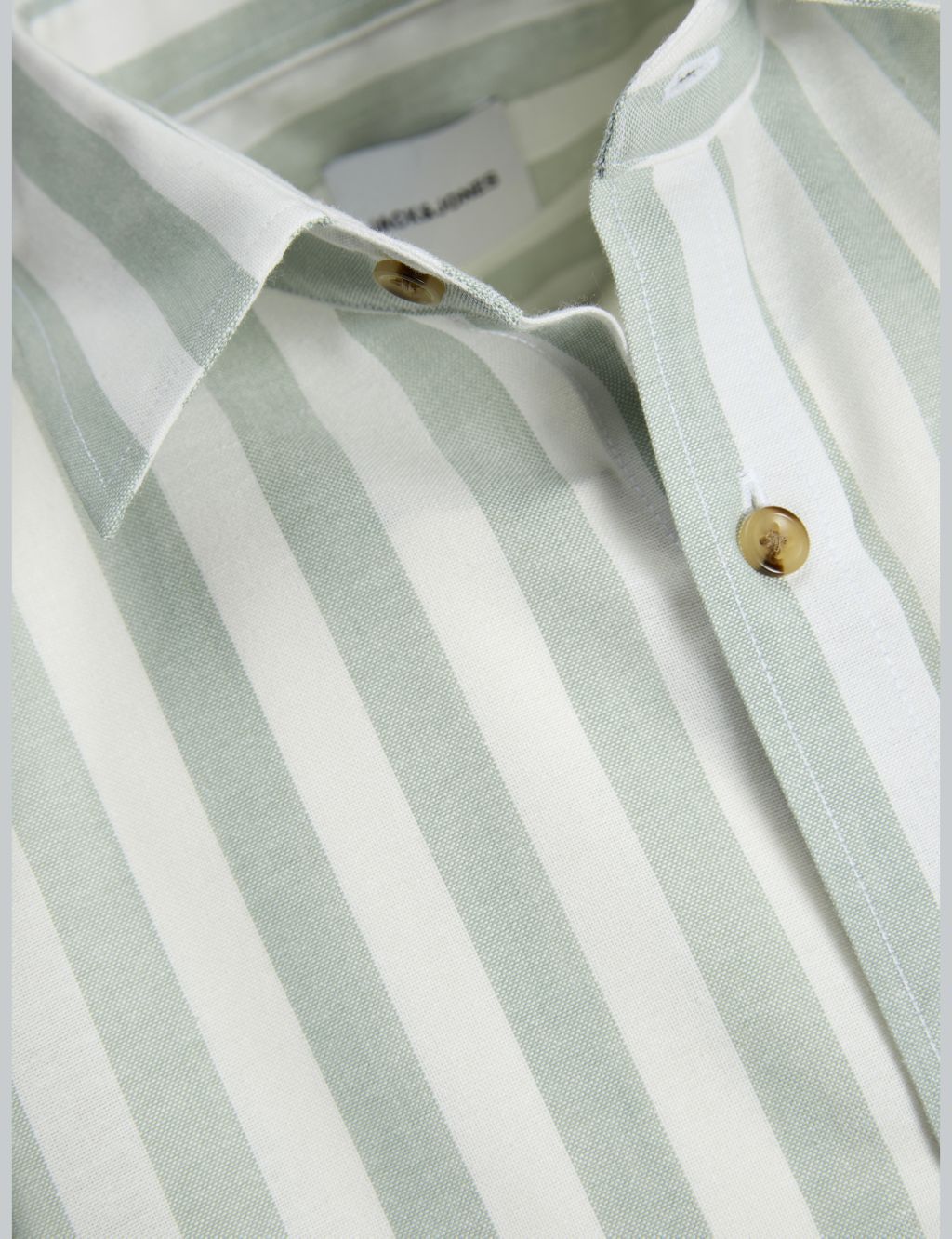 Pure Cotton Striped Oxford Shirt 6 of 8