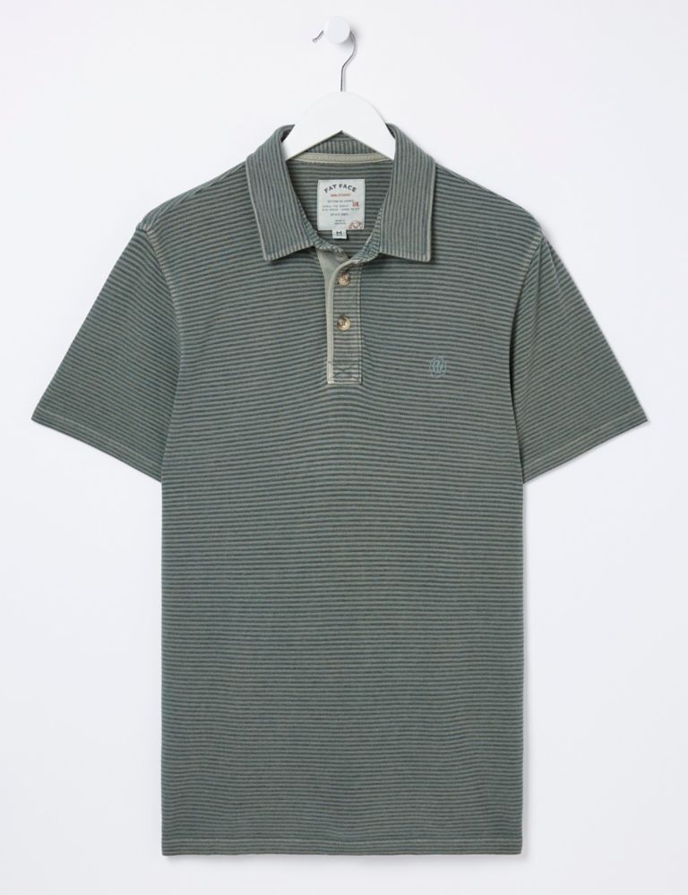 Pure Cotton Striped Polo Shirt | FatFace | M&S