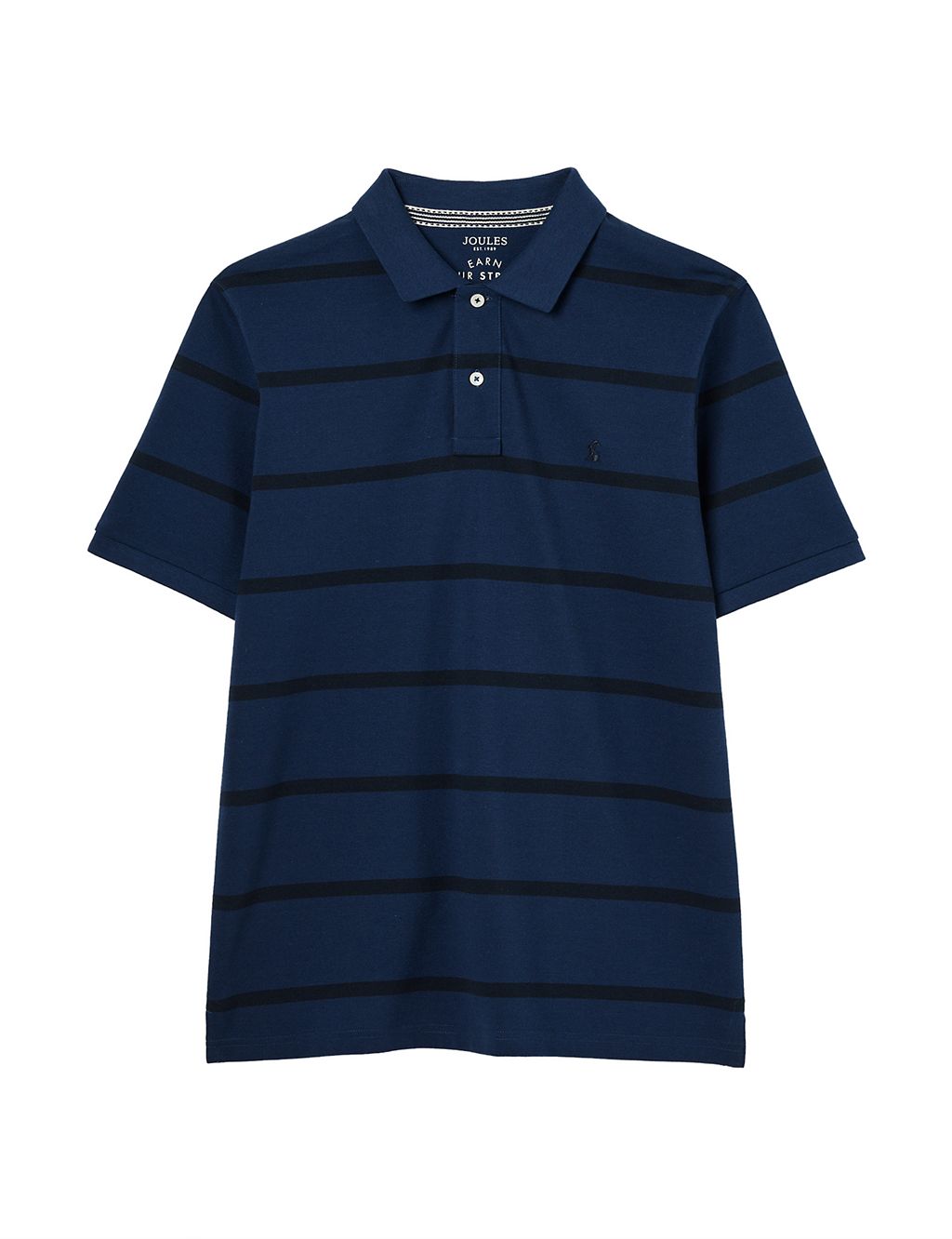 Pure Cotton Striped Polo Shirt | Joules | M&S