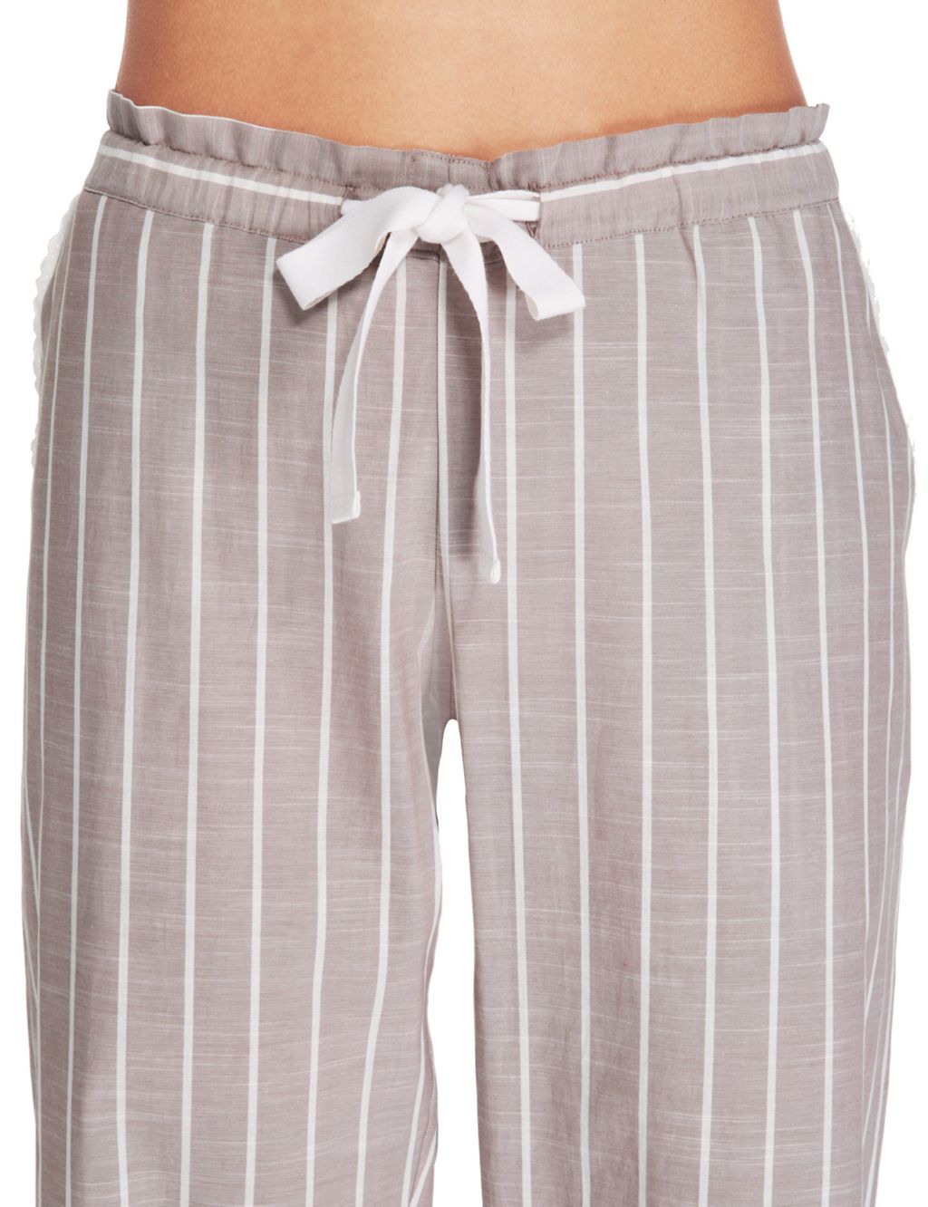 Pure Cotton Striped Pyjama Bottoms 6 of 6