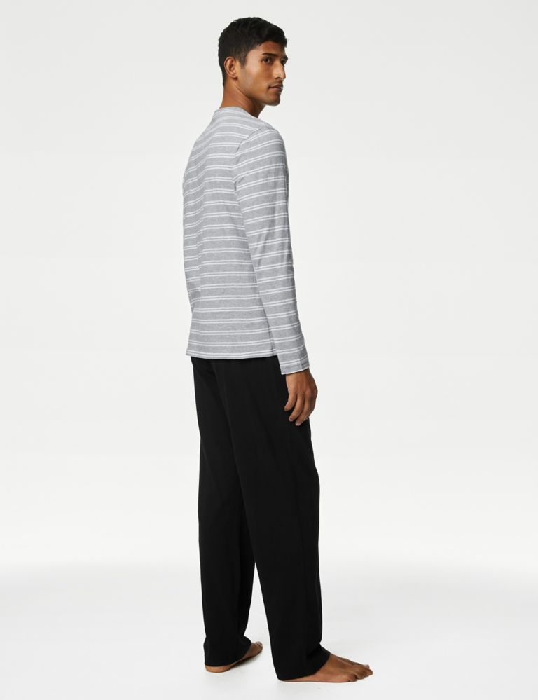 Pure Cotton Striped Pyjama Set | M&S Collection | M&S