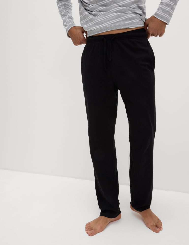 Pure Cotton Striped Pyjama Set M S Collection M S