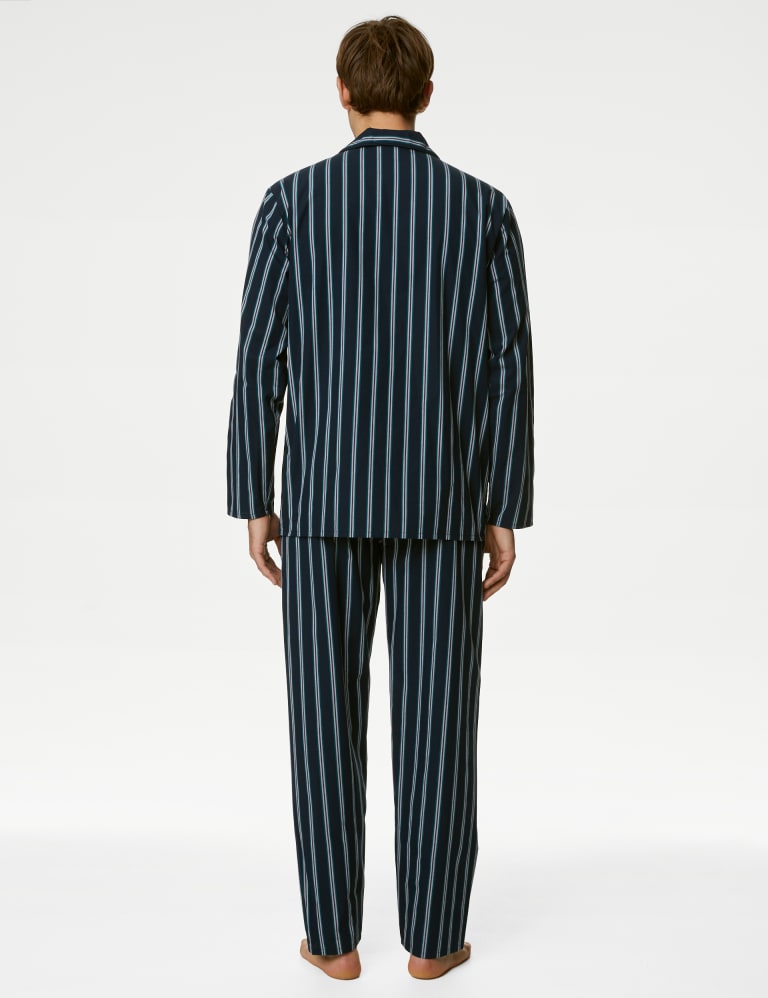 Pure Cotton Striped Pyjama Set