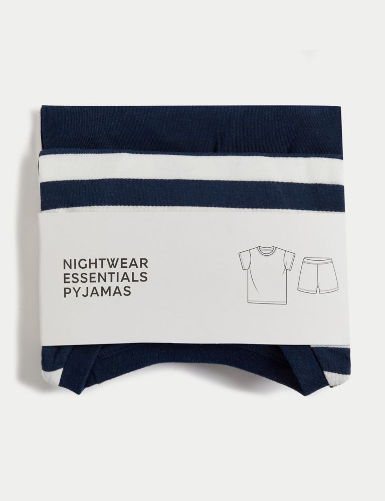 Pure Cotton Striped Pyjamas (1-8 Yrs) 5 of 5
