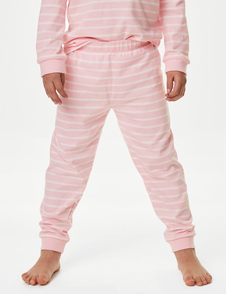 Pure Cotton Striped Pyjamas (1-8 Yrs) 4 of 5