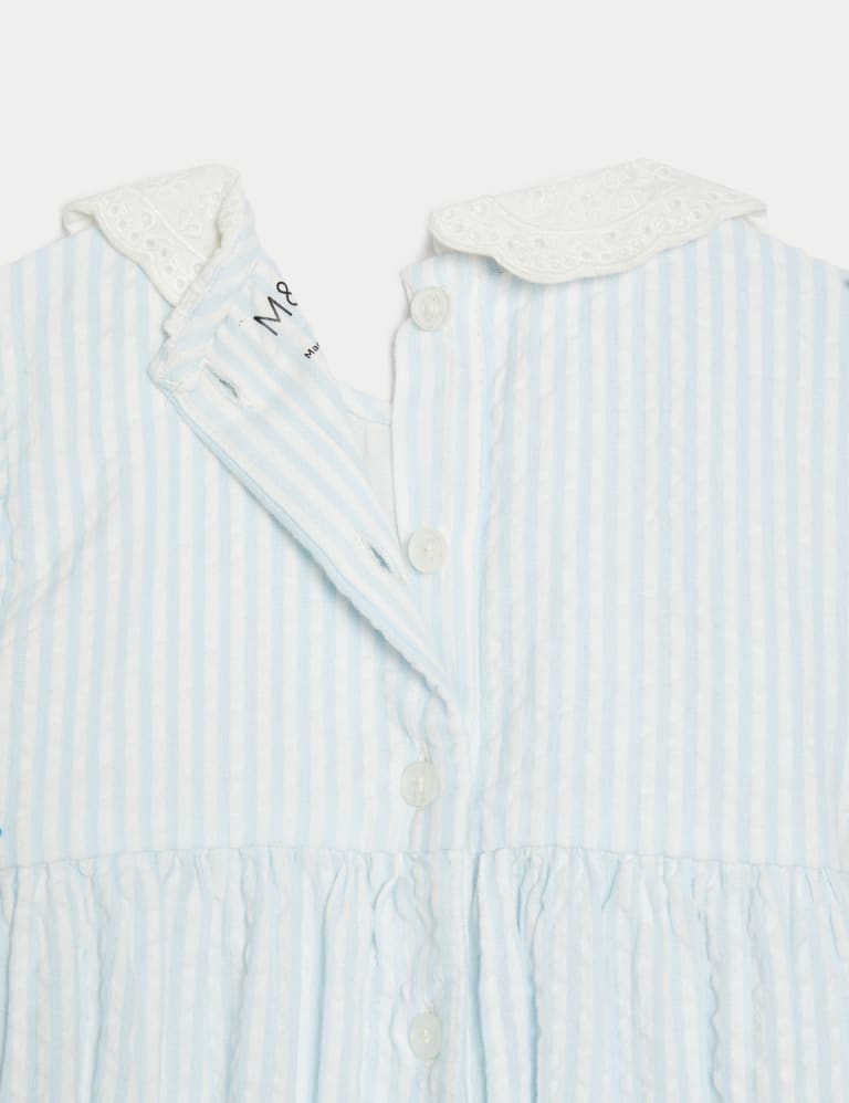 Pure Cotton Striped Romper (0-3 Yrs) 4 of 5