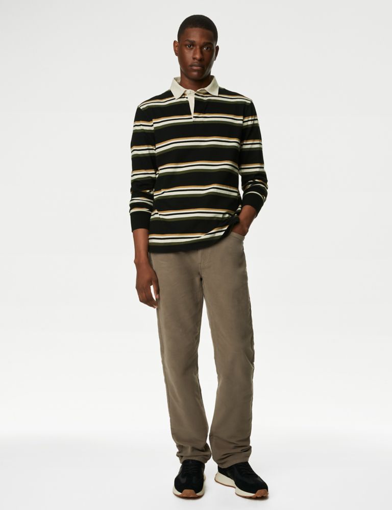 Pure Cotton Striped Rugby Shirt | M&S Collection | M&S