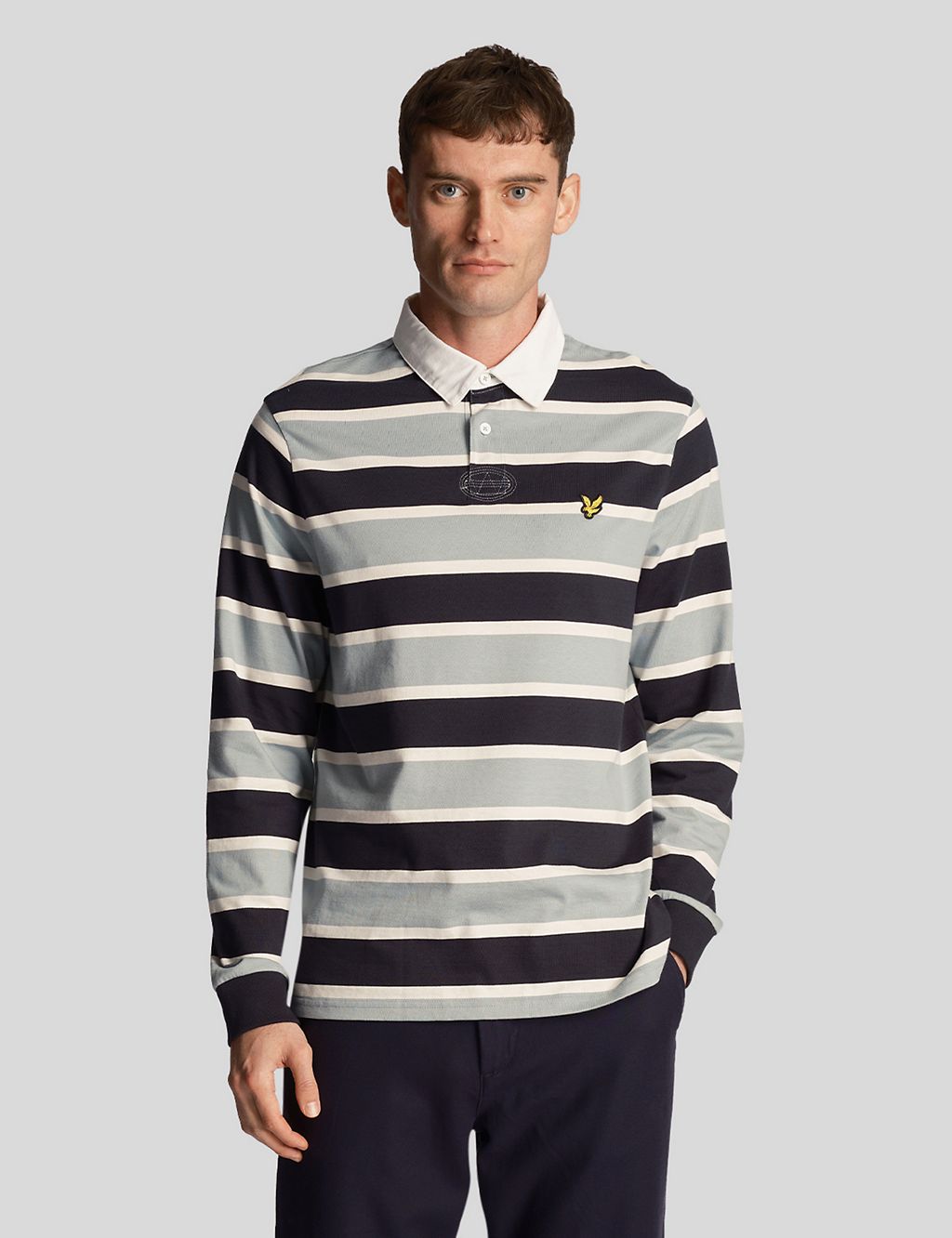 Pure Cotton Striped Rugby Shirt 3 of 5