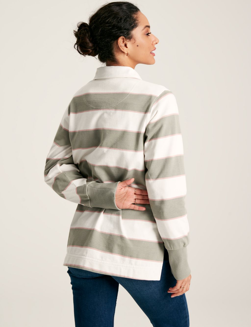 Pure Cotton Striped Rugby Top 2 of 6