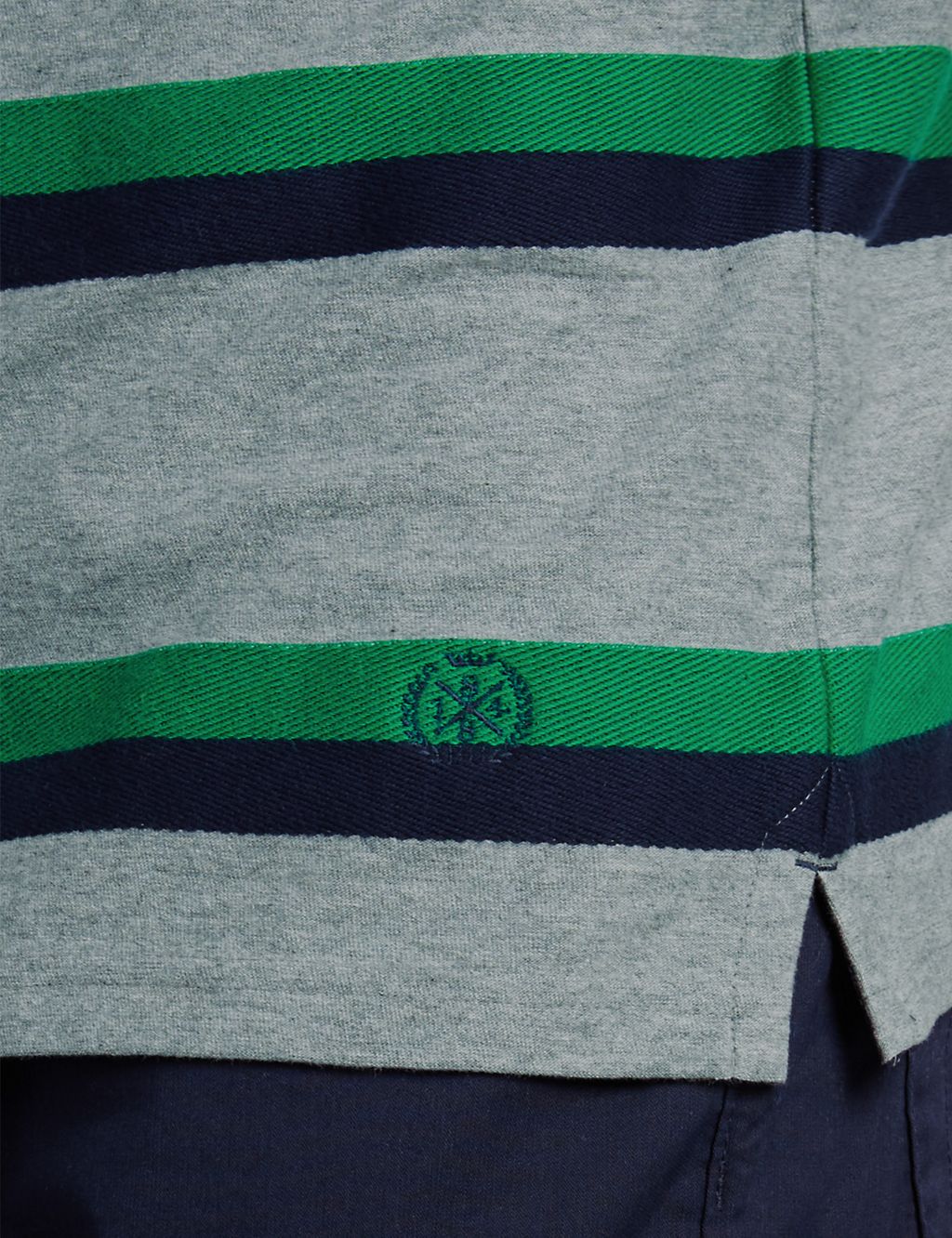 Pure Cotton Striped Rugby Top 5 of 5