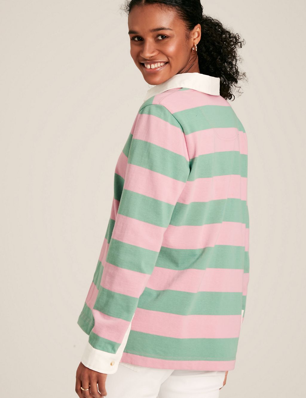 Pure Cotton Striped Rugby Top 4 of 6