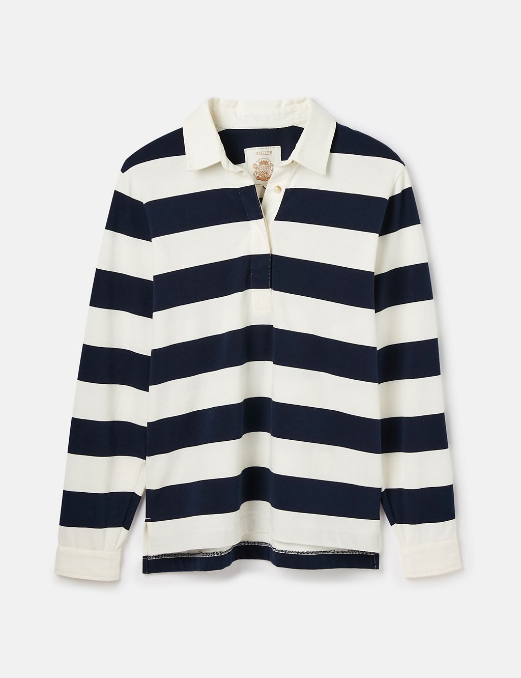 Pure Cotton Striped Rugby Top 1 of 7