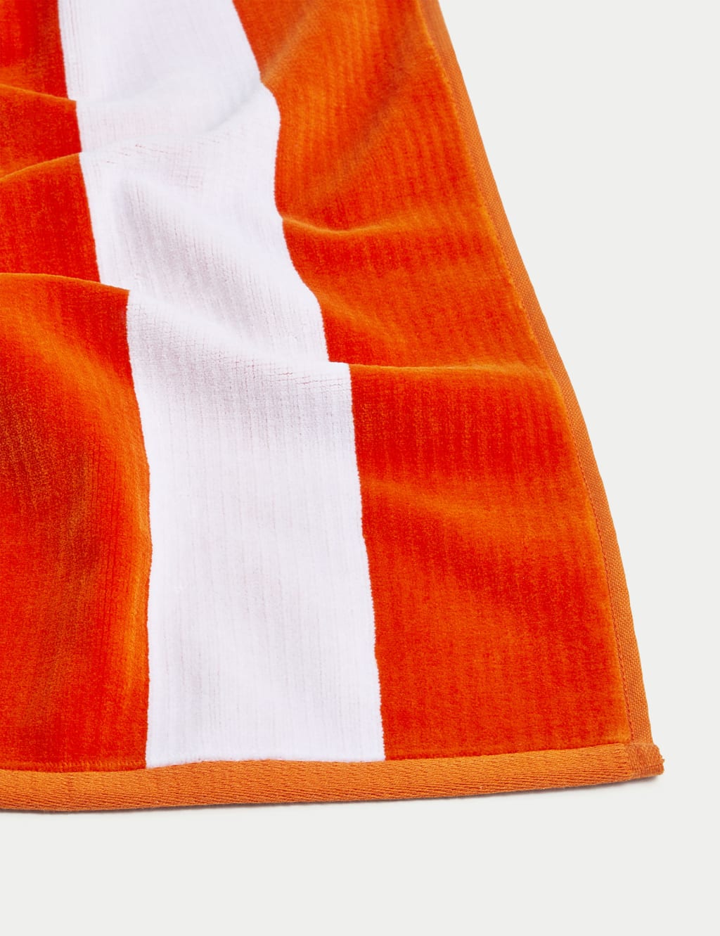 Pure Cotton Striped Sand Resistant Beach Towel M&S Collection M&S