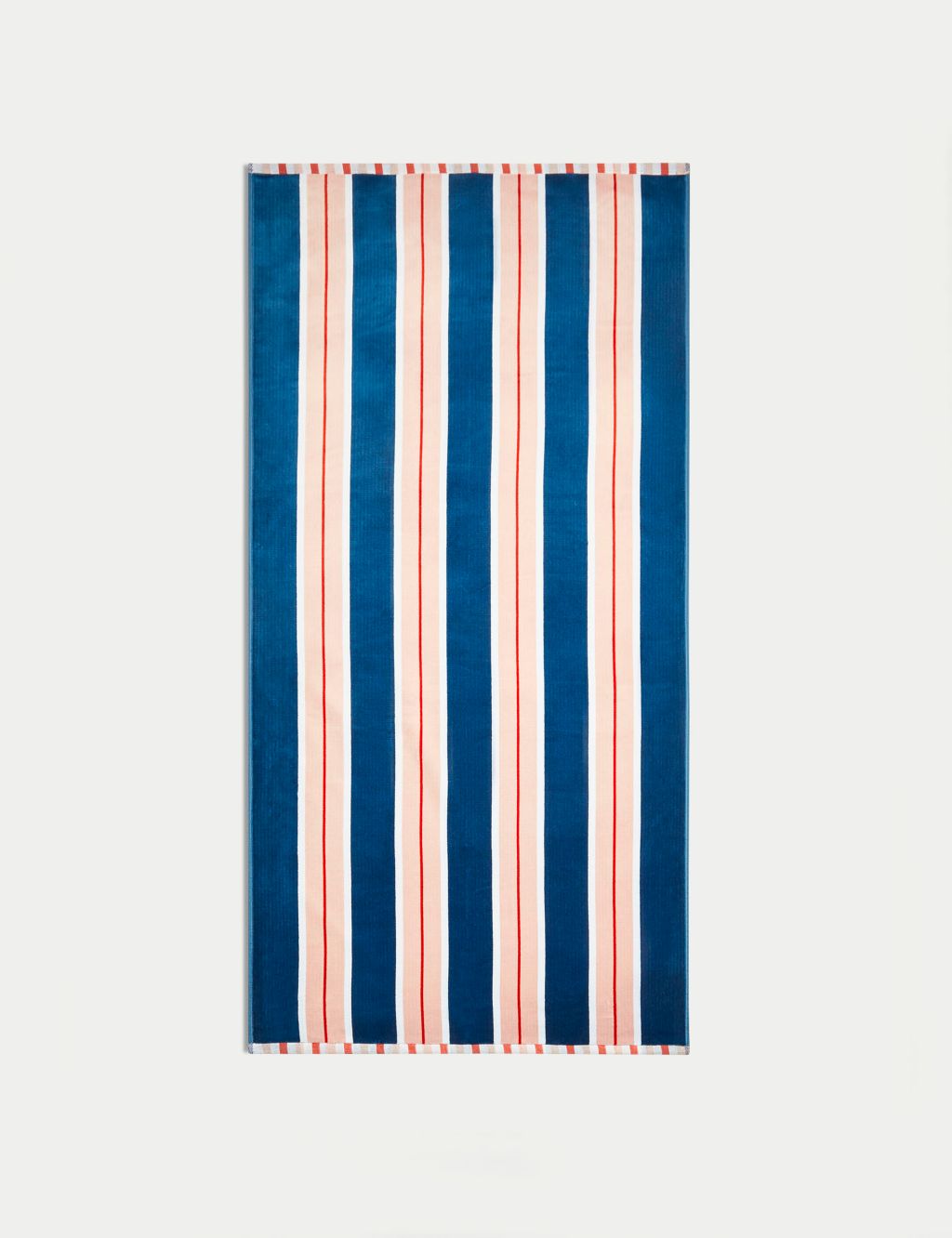 Pure Cotton Striped Sand Resistant Beach Towel 3 of 5