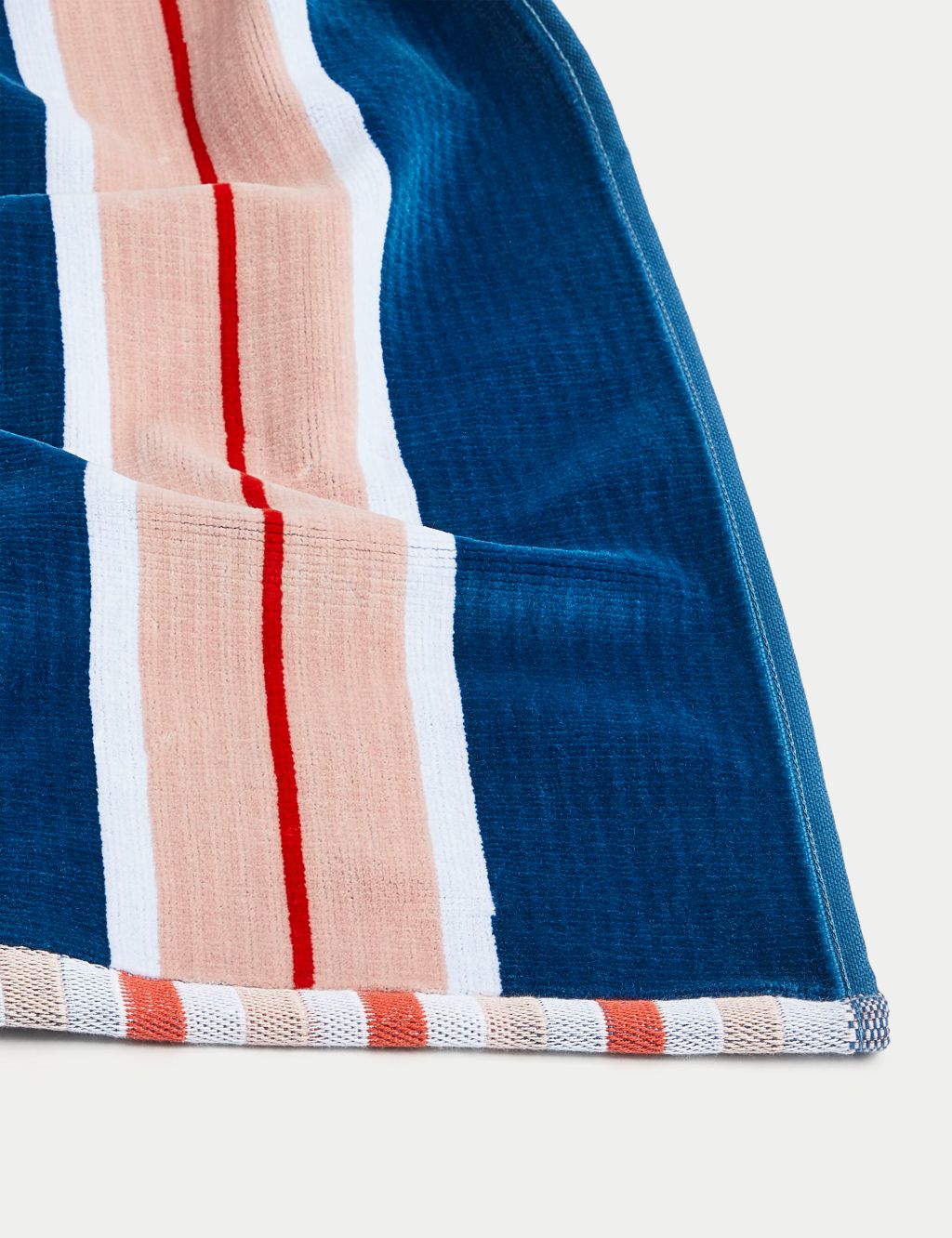 Pure Cotton Striped Sand Resistant Beach Towel 2 of 5