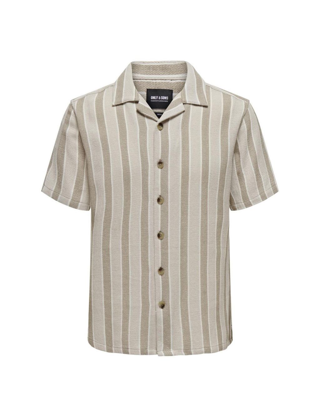 Pure Cotton Striped Seersucker Shirt 1 of 6