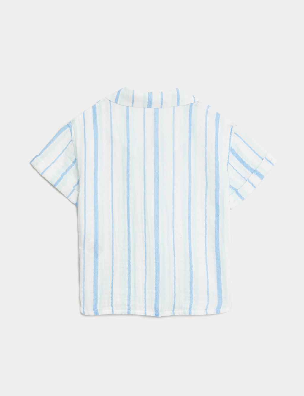 Pure Cotton Striped Shirt (0-3Yrs) 2 of 5