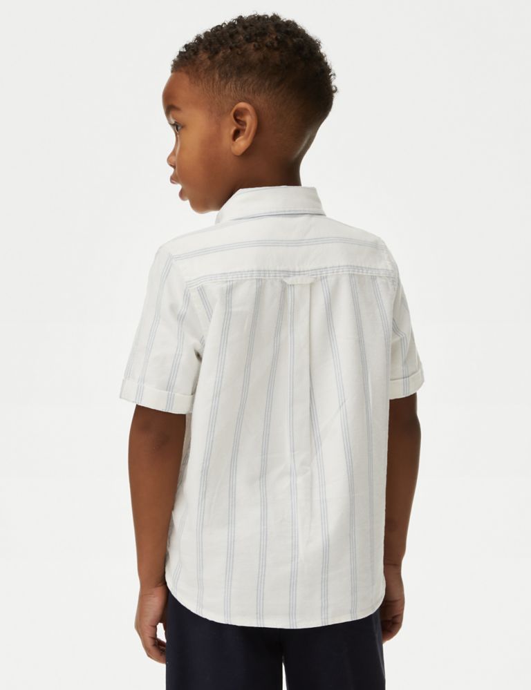 Pure Cotton Striped Shirt (2-8 Yrs) 5 of 5