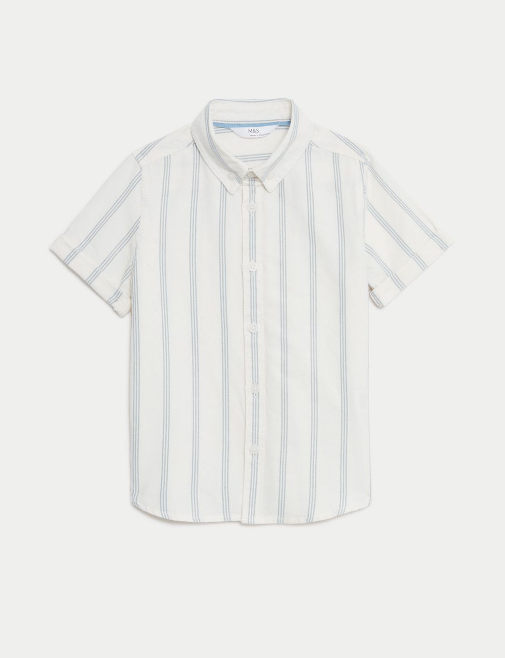 Pure Cotton Striped Shirt (2-8 Yrs) 1 of 5