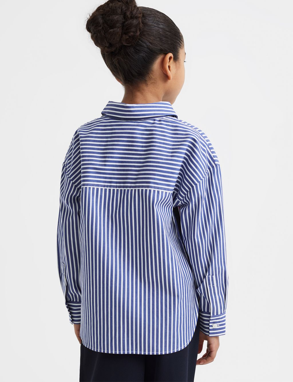 Pure Cotton Striped Shirt (4-14 Yrs) 4 of 5