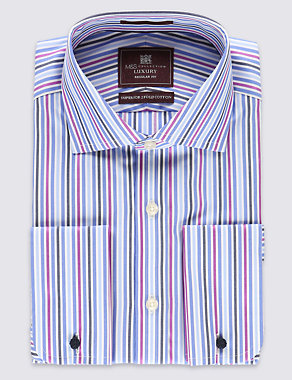 Pure Cotton Striped Shirt Image 2 of 6