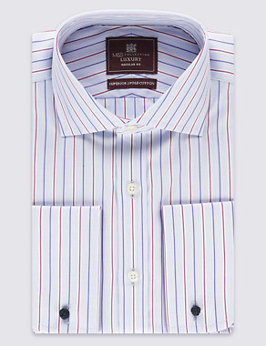 Pure Cotton Striped Shirt Image 2 of 5