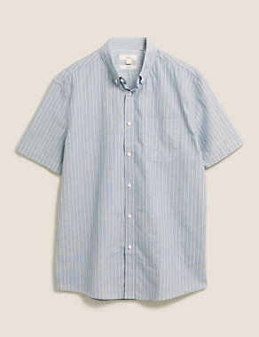 Pure Cotton Striped Shirt Image 2 of 4