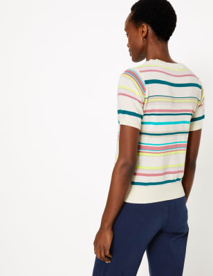 m and s short sleeve jumpers