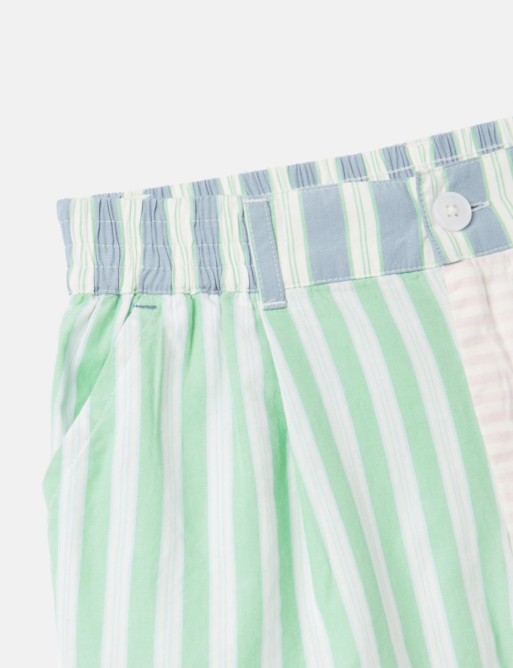 Pure Cotton Striped Shorts (2-12 Yrs) 2 of 4