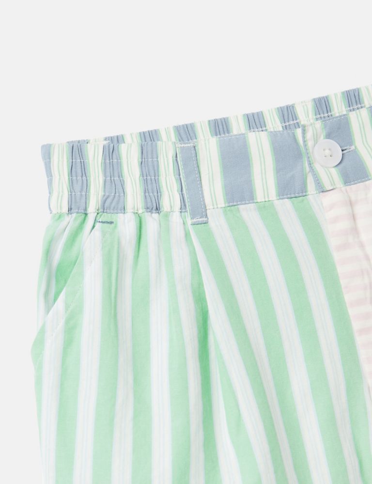 Pure Cotton Striped Shorts (2-12 Yrs) 3 of 4