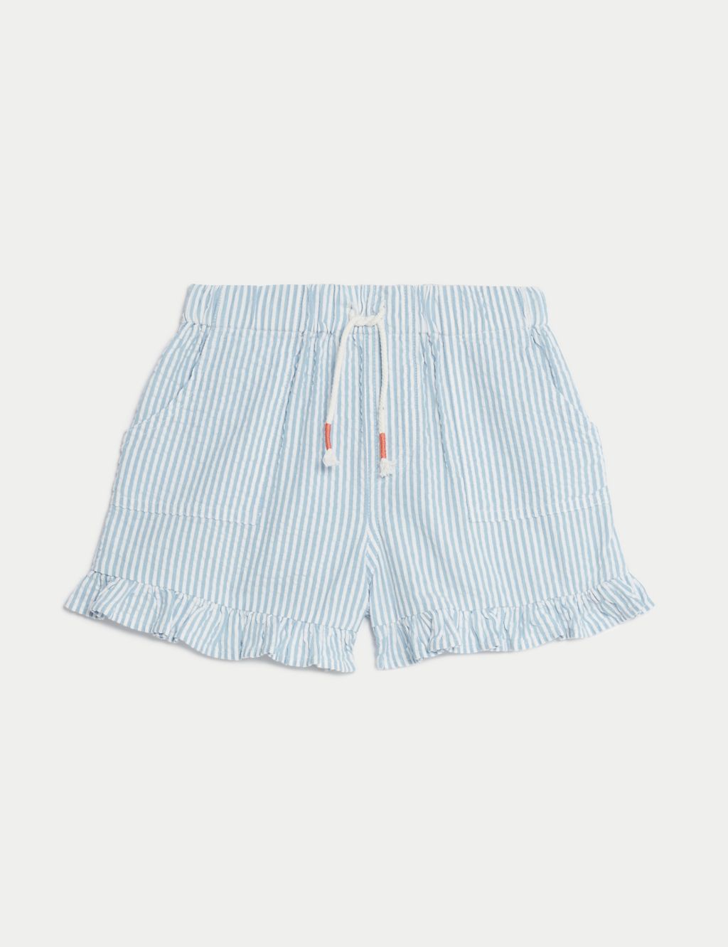 Pure Cotton Striped Shorts (2-8 Yrs) 1 of 5