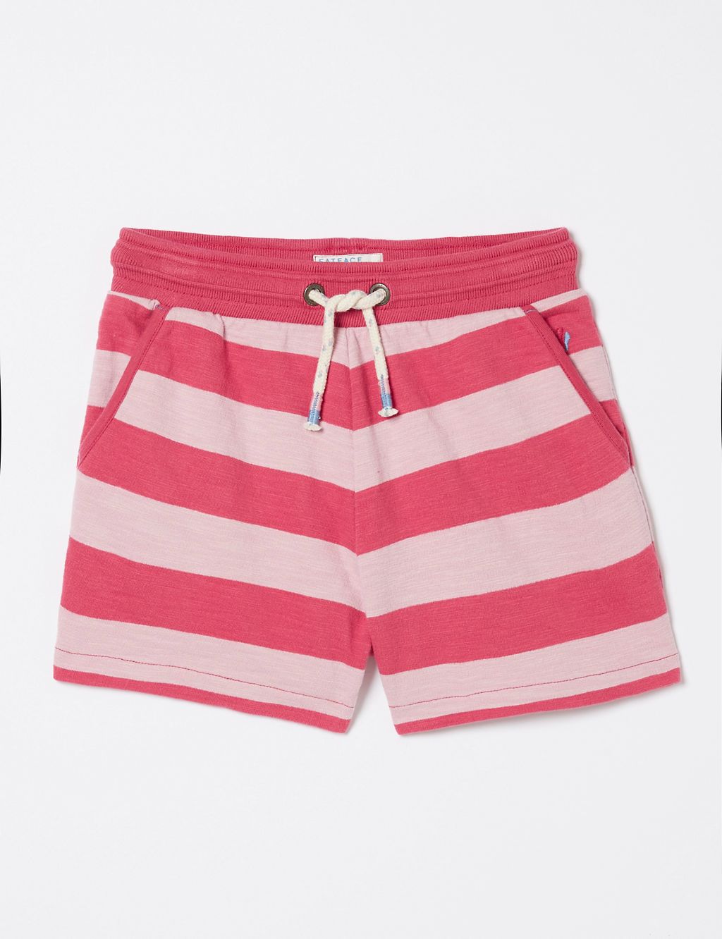Pure Cotton Striped Shorts (3-13 Yrs) 1 of 4