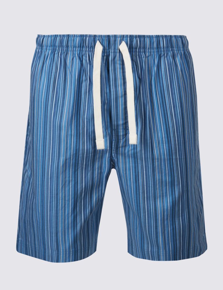 Pure Cotton Striped Shorts 2 of 3