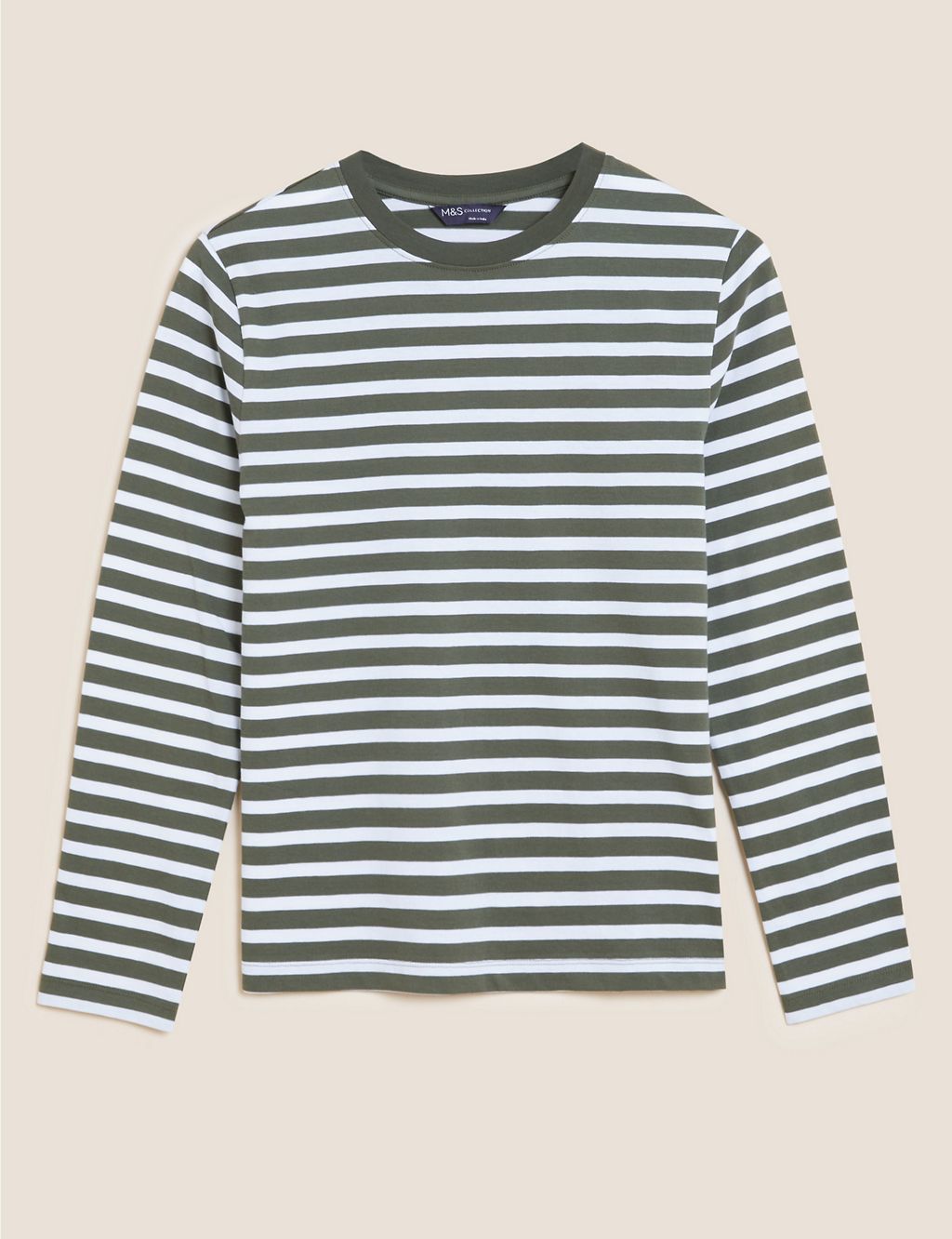 Pure Cotton Striped Straight Fit Top 1 of 5