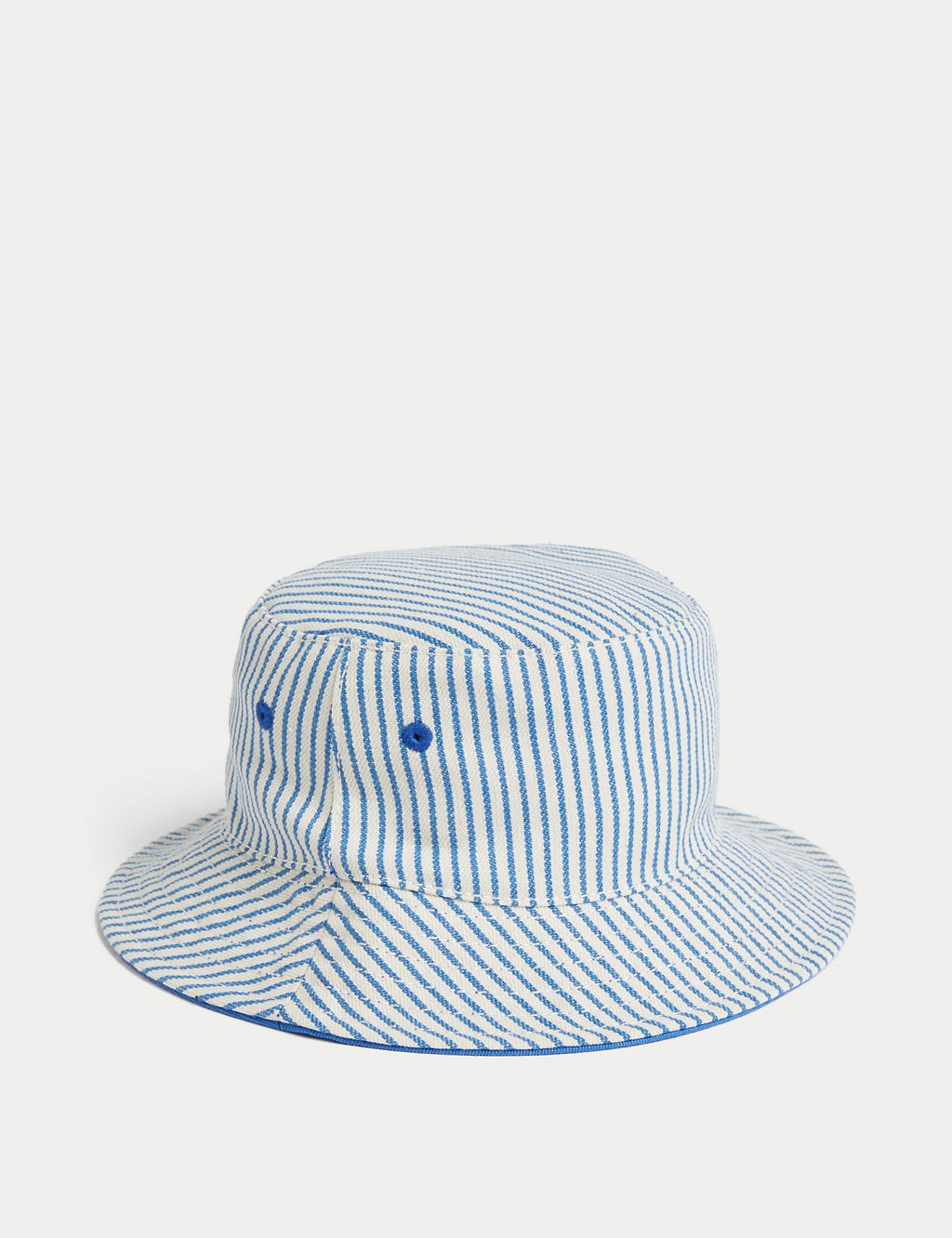 Pure Cotton Striped Sun Hat (0-1 Yrs) 3 of 3