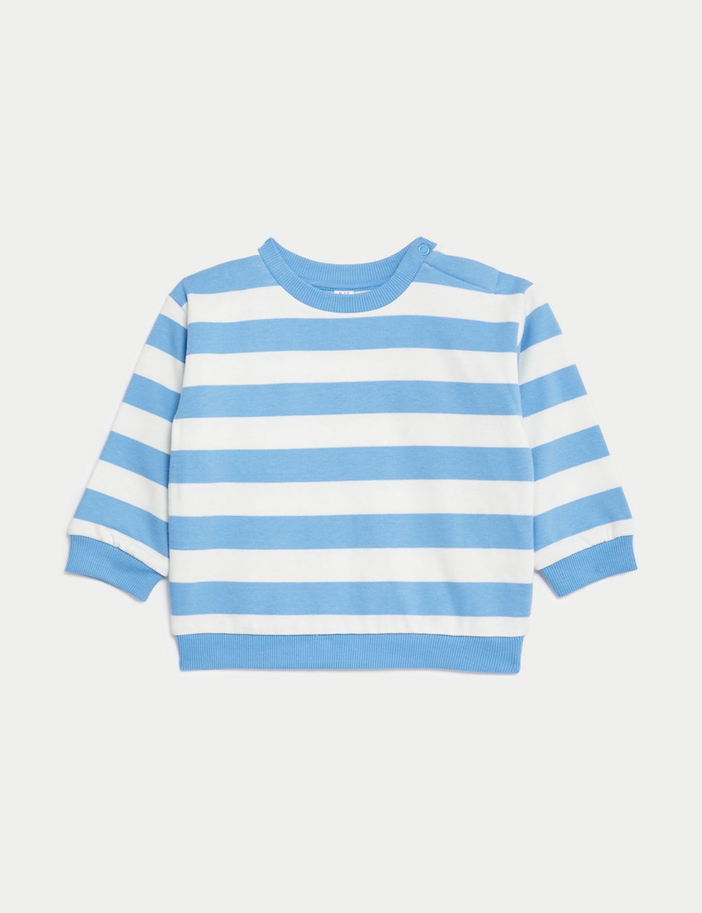 Pure Cotton Striped Sweatshirt (0-3 Yrs) 3 of 3