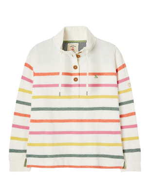 Pure Cotton Striped Sweatshirt IRO Image 2 of 7