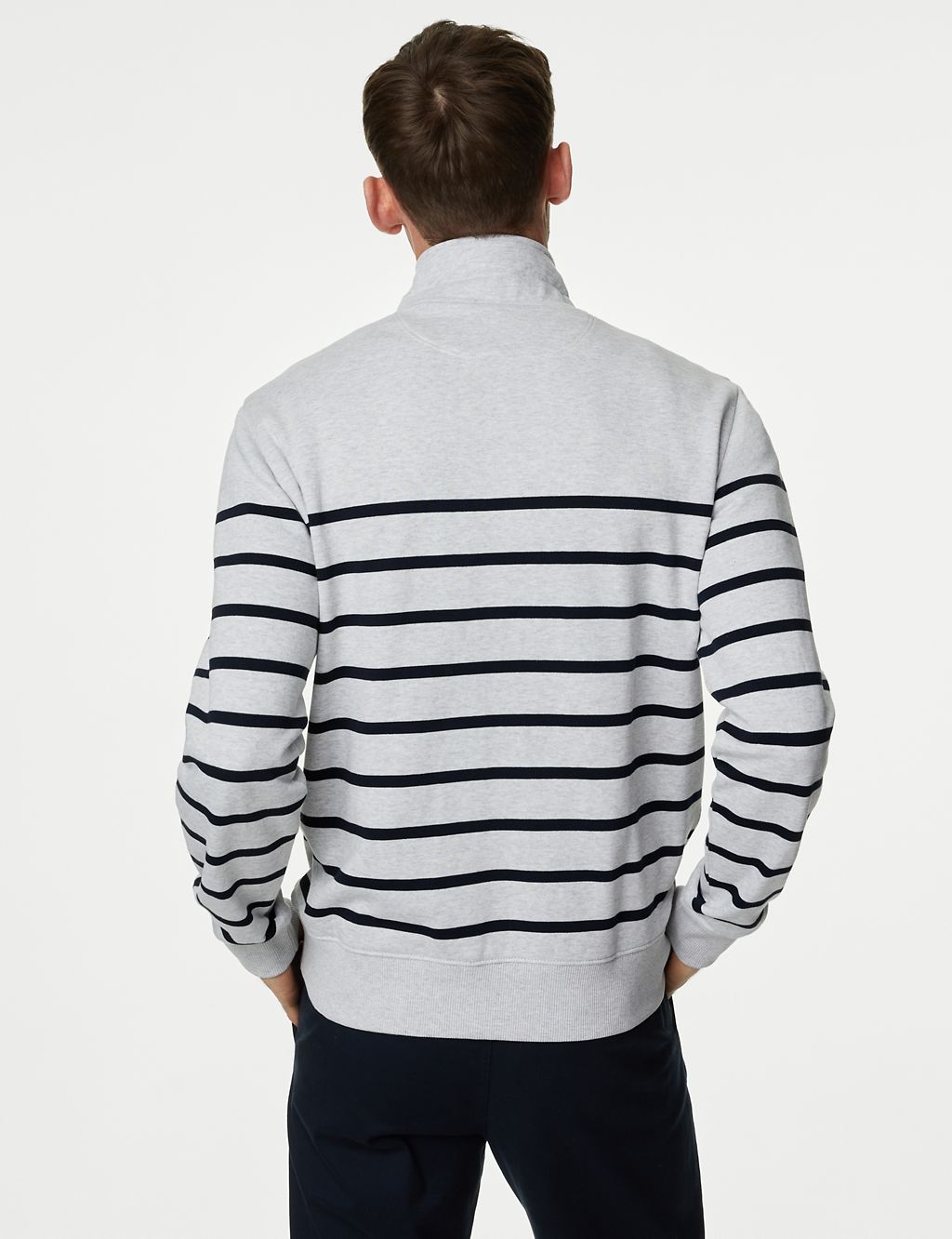 Pure Cotton Striped Sweatshirt 5 of 5
