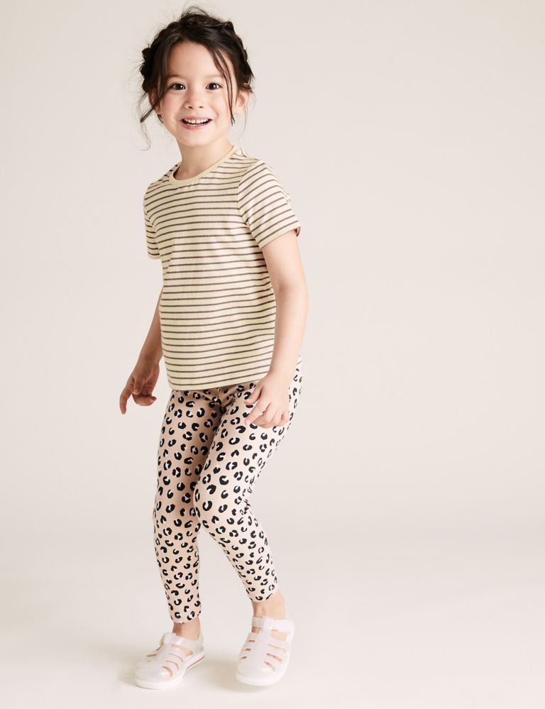Pure Cotton Striped T-Shirt (2-7 Yrs) 3 of 4