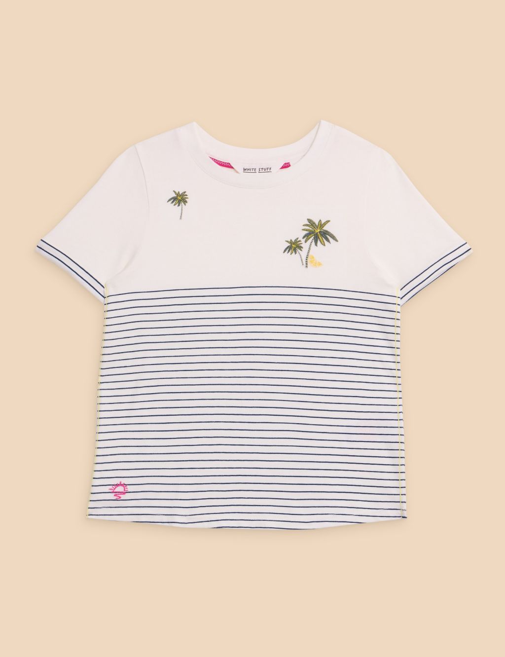 Pure Cotton Striped T-Shirt (3-10 Yrs) | White Stuff | M&S