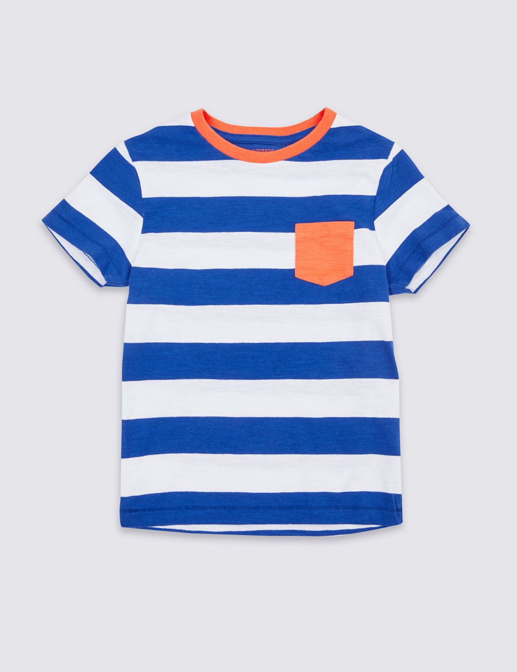 Pure Cotton Striped T-Shirt (3 Months - 7 Years) 1 of 3