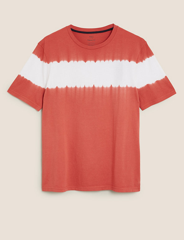 Pure Cotton Striped T-Shirt Image 1 of 1