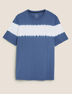 Pure Cotton Striped T-Shirt Image 2 of 4