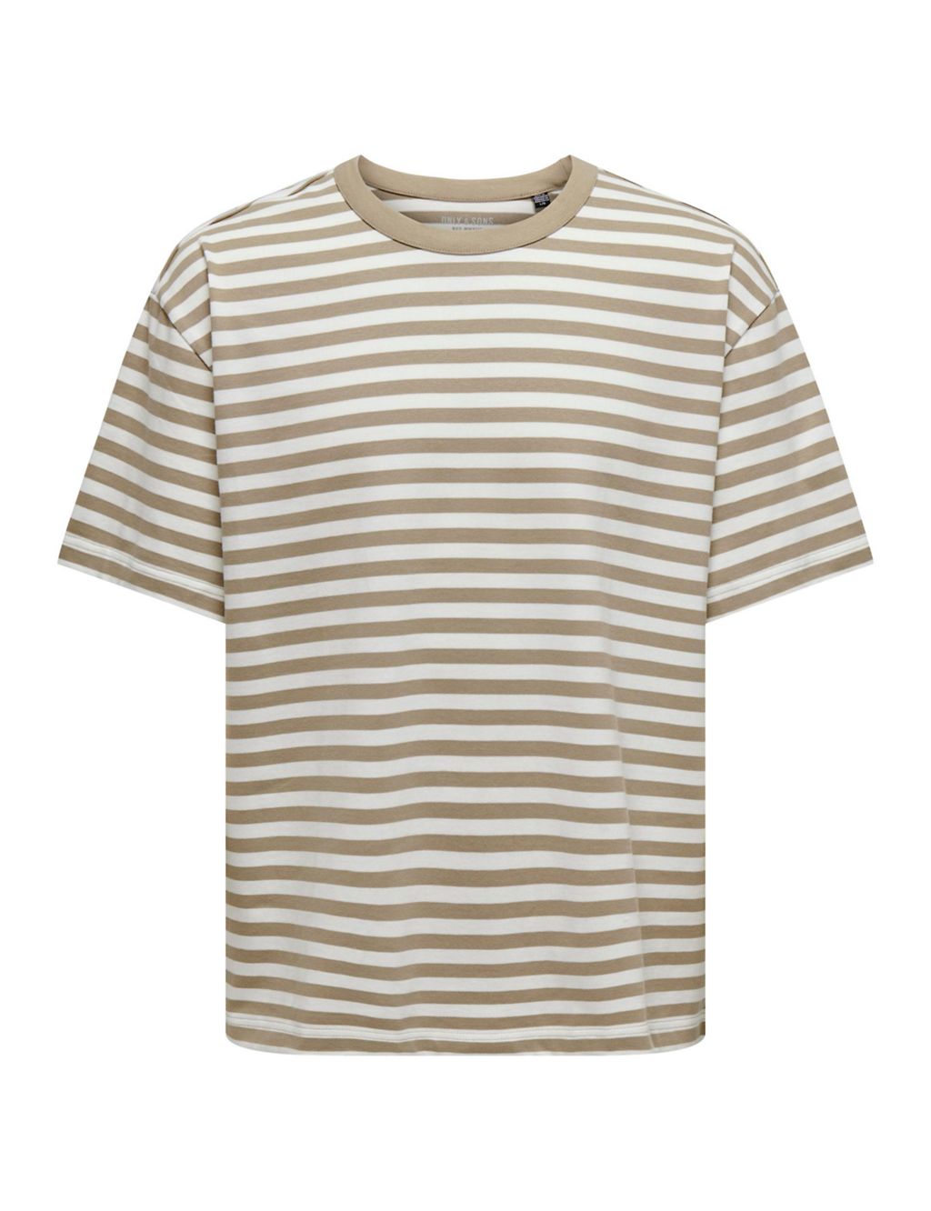 Pure Cotton Striped T-Shirt 1 of 2