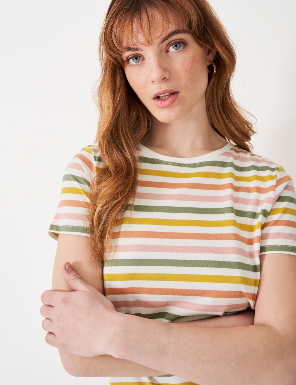 Pure Cotton Striped T-Shirt 5 of 5