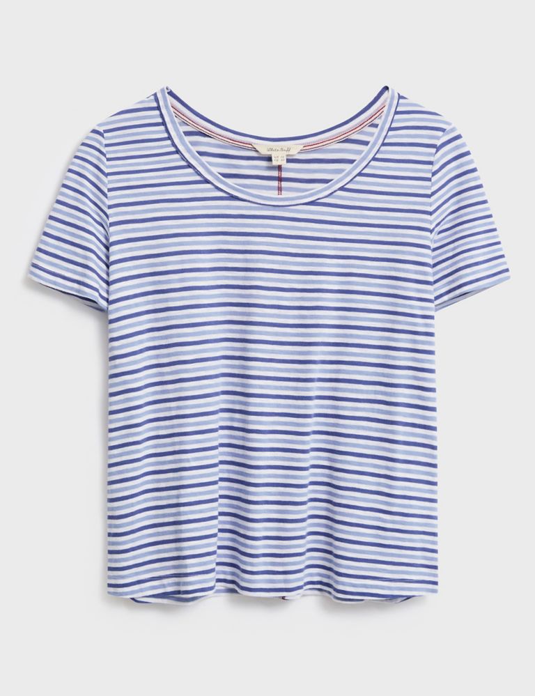 Pure Cotton Striped T-Shirt 2 of 4