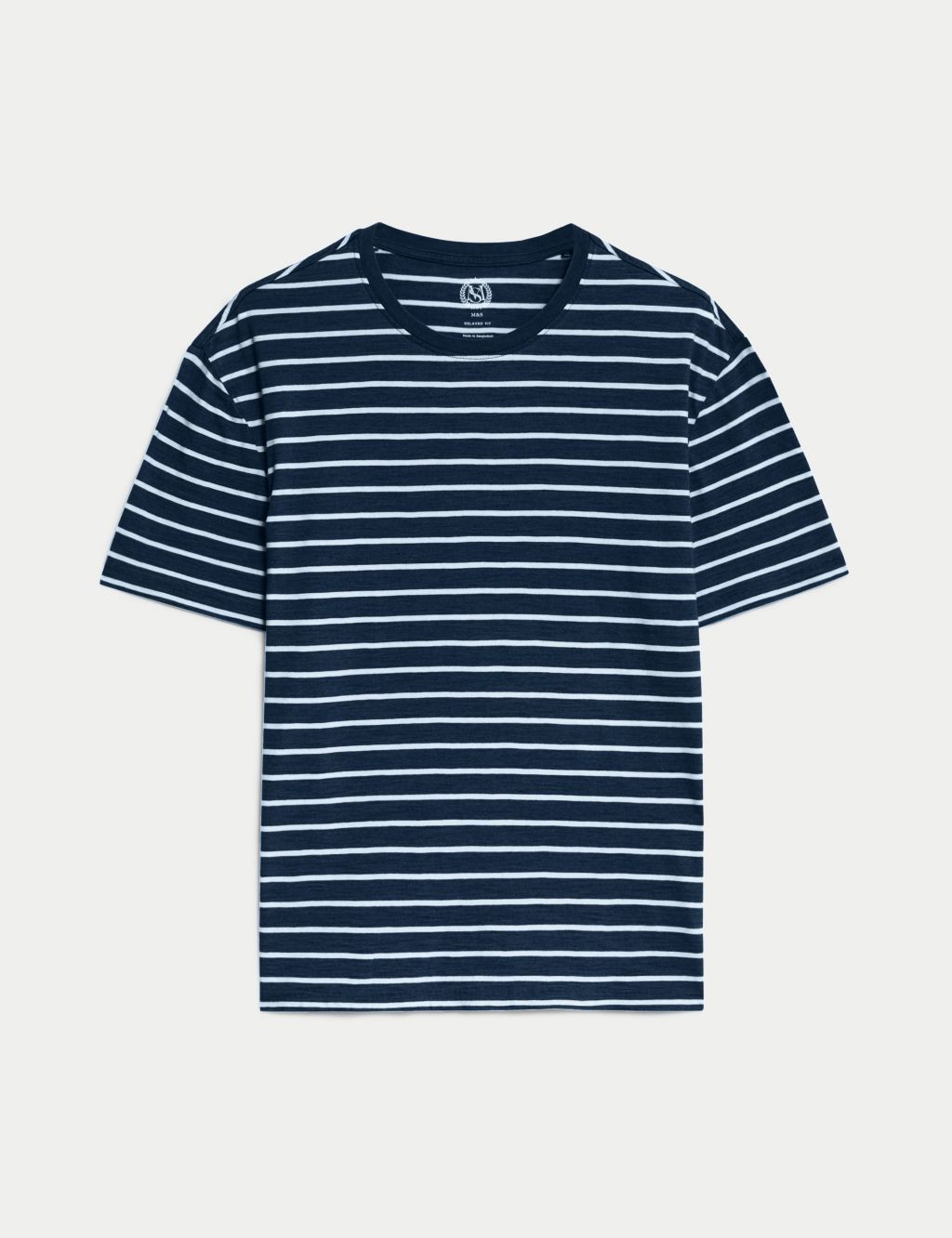 Pure Cotton Striped T-Shirt 1 of 7
