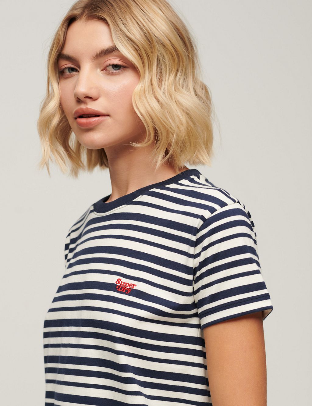 Pure Cotton Striped T-Shirt 2 of 6