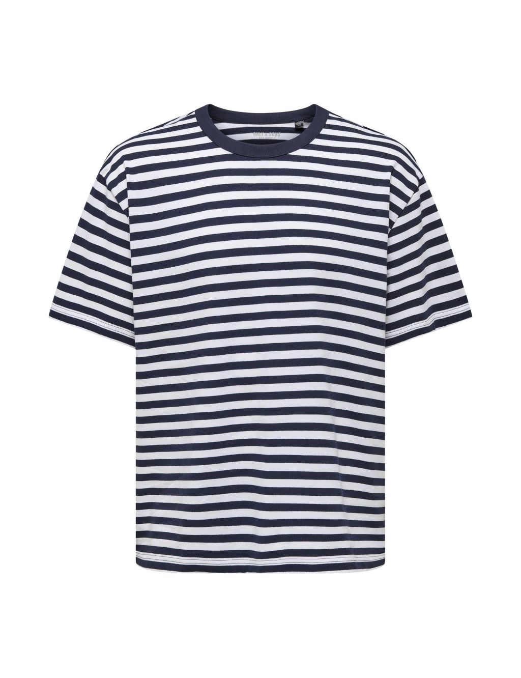 Pure Cotton Striped T-Shirt 1 of 2